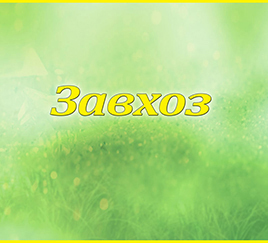 Табличка «Завхоз»