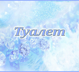 Табличка на туалет