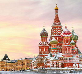 Покровский собор зимой