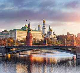 Кремль в предзакатные часы