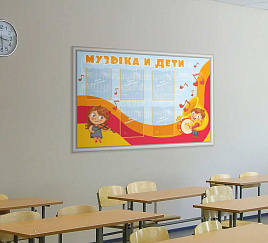 Стенд Музыка и дети