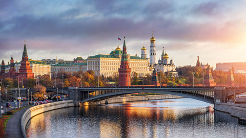 Кремль в предзакатные часы