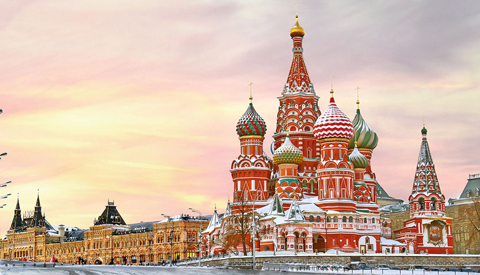 Покровский собор зимой